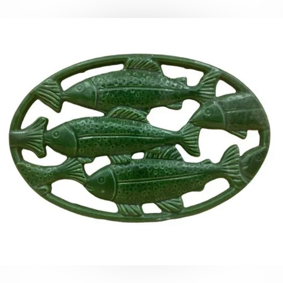 Home Essentials Other - Trout cast-iron trivet